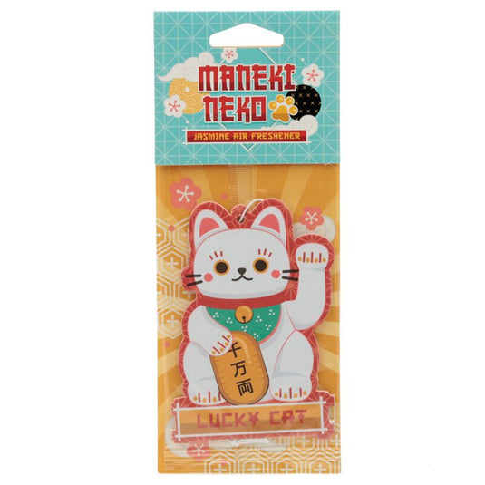 Jasmijn - witte maneki neko luchtverfrisser