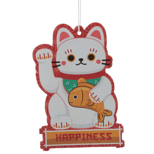 Jasmijn - witte maneki neko luchtverfrisser