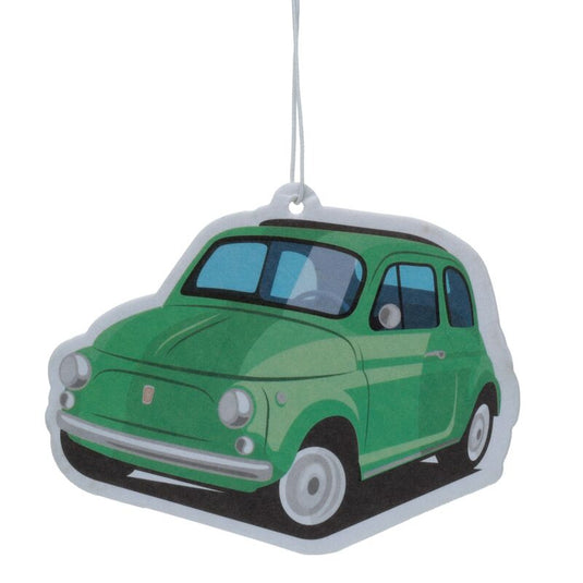 Pepermunt - retro groene fiat 500 luchtverfrisser