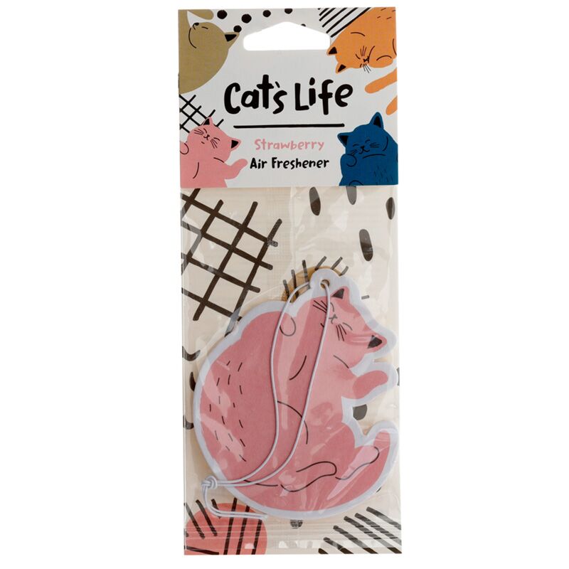 Load image into Gallery viewer, Aardbei - cat's life luchtverfrisser
