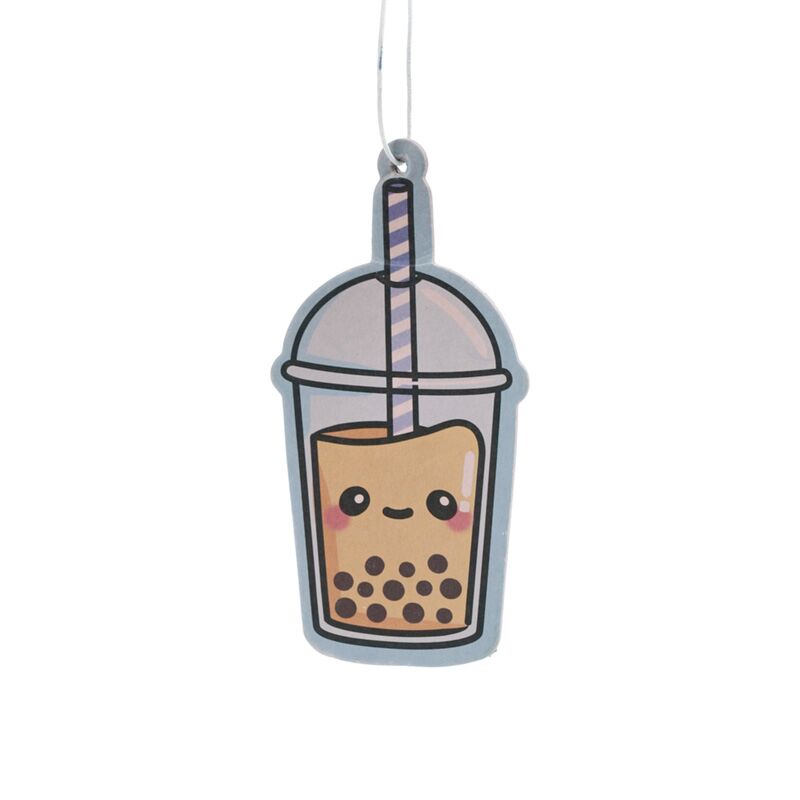 Load image into Gallery viewer, Vanille foodiemals boba de bubble tea luchtverfrisser
