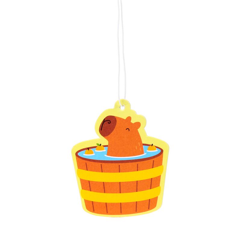 Load image into Gallery viewer, Mandarijn-geur capybara luchtverfrisser
