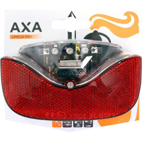Axa achterlicht Omega Pro batterij 80mm