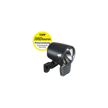Koplamp Herrmans H-Black MR8 E 6-12 Volt - met houder - 180 lumen