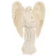 Engel waxinelichthouder - staand 23cm