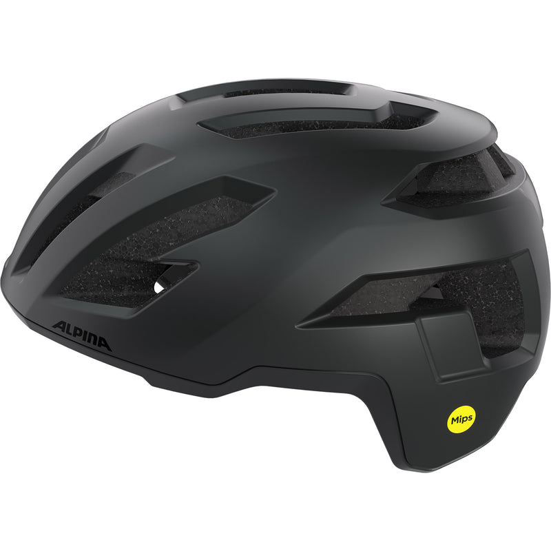 Load image into Gallery viewer, Olympic sportswear alpina sports tour helm taunus gravel mips 59-61 mat zwart
