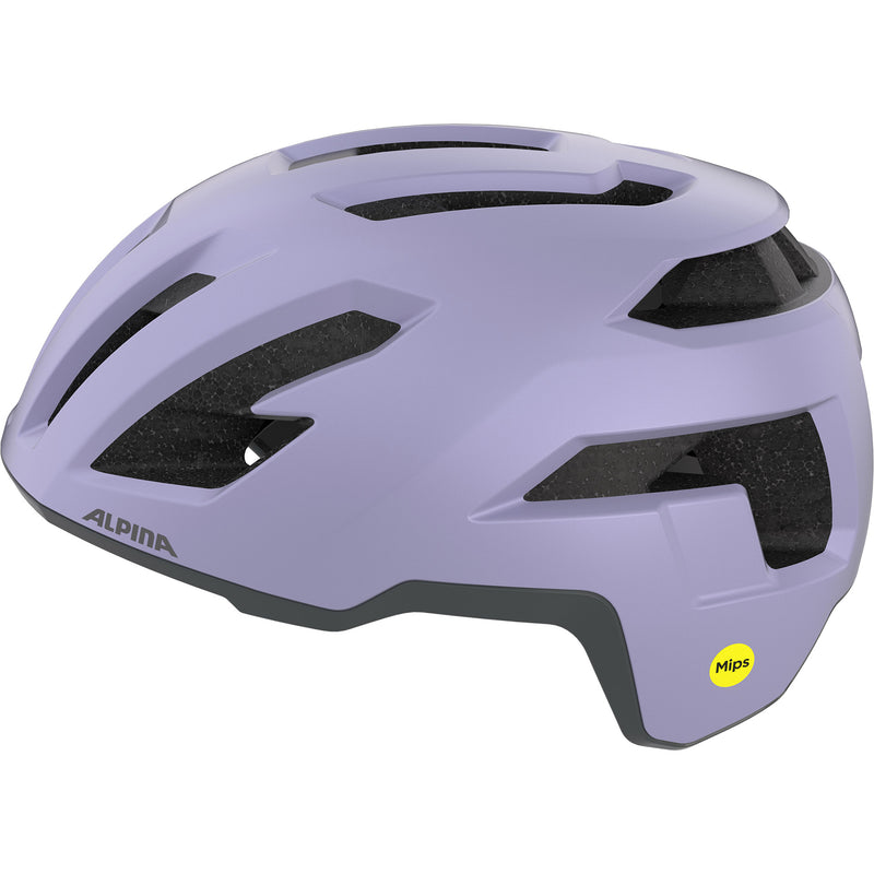 Load image into Gallery viewer, Olympic sportswear alpina sports tour helm taunus gravel mips 52-56 mat lila

