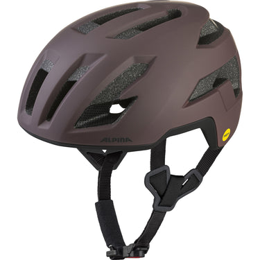 Olympic sportswear alpina sports tour helm taunus gravel mips 52-56 mat donkerbr