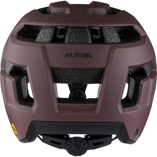 Olympic sportswear alpina sports tour helm taunus gravel mips 52-56 mat donkerbr