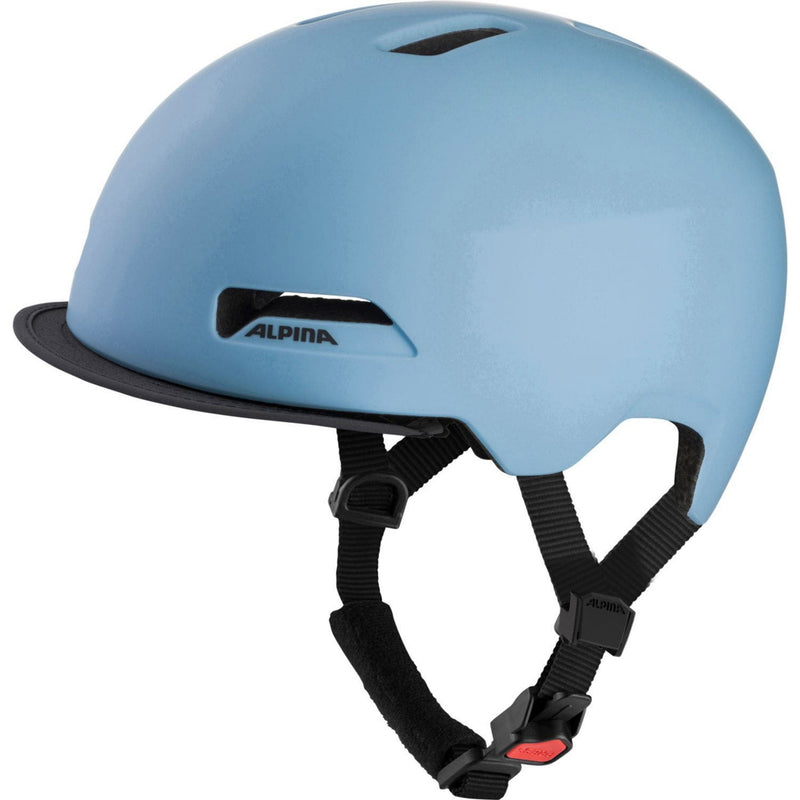 Load image into Gallery viewer, Alpina sports urban helm brooklyn 52-57 mat blauw
