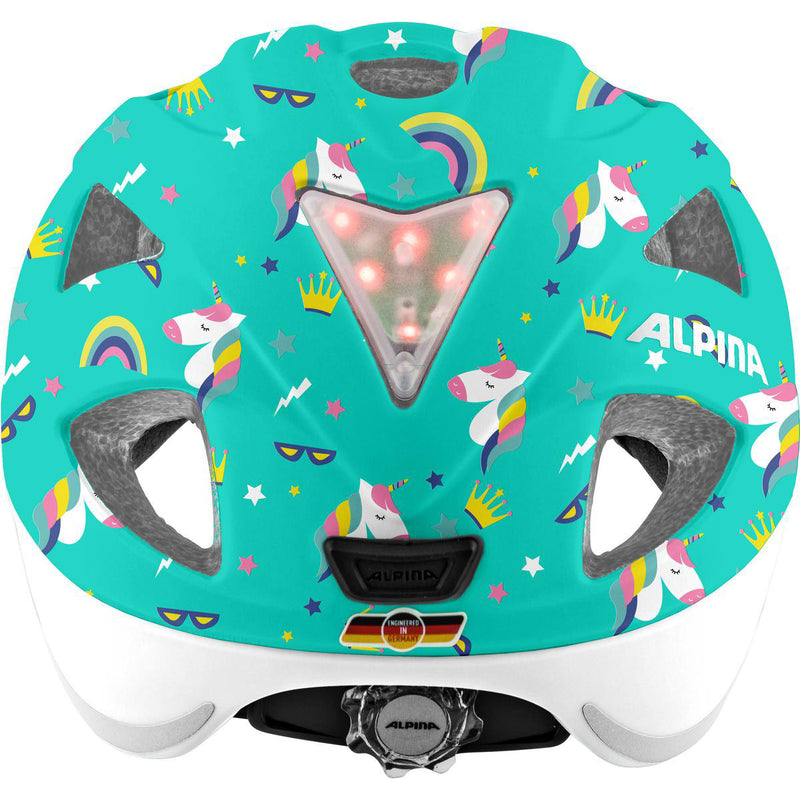 Load image into Gallery viewer, Olympic sportswear alpina sports kinderhelm ximo flash unicorn 49-54 glans
