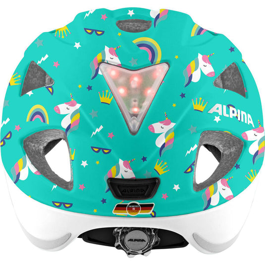 Olympic sportswear alpina sports kinderhelm ximo flash unicorn 49-54 glans