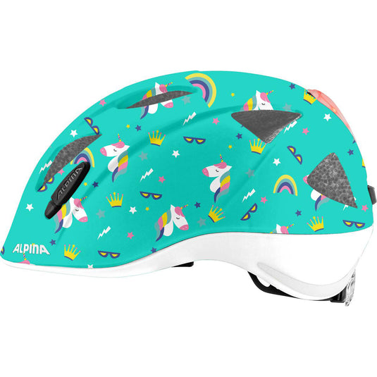 Olympic sportswear alpina sports kinderhelm ximo flash unicorn 49-54 glans
