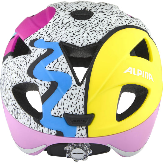 Olympic sportswear alpina sports kinderhelm ximo flash retro 47-51 mat