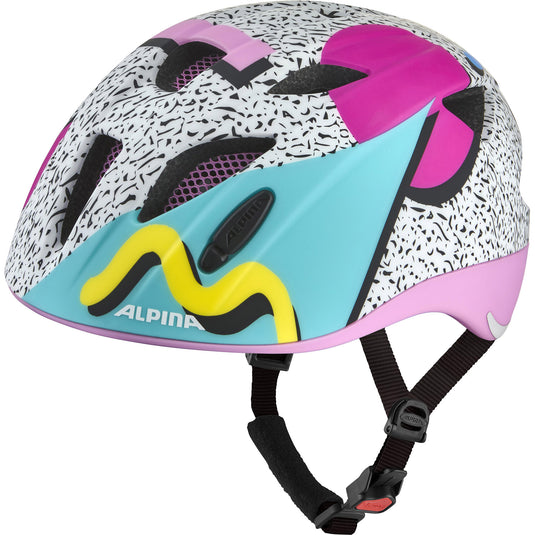 Olympic sportswear alpina sports kinderhelm ximo flash retro 47-51 mat