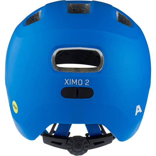 Olympic sportswear alpina sports kinderhelm ximo 2 mips 49-54 mat blauw