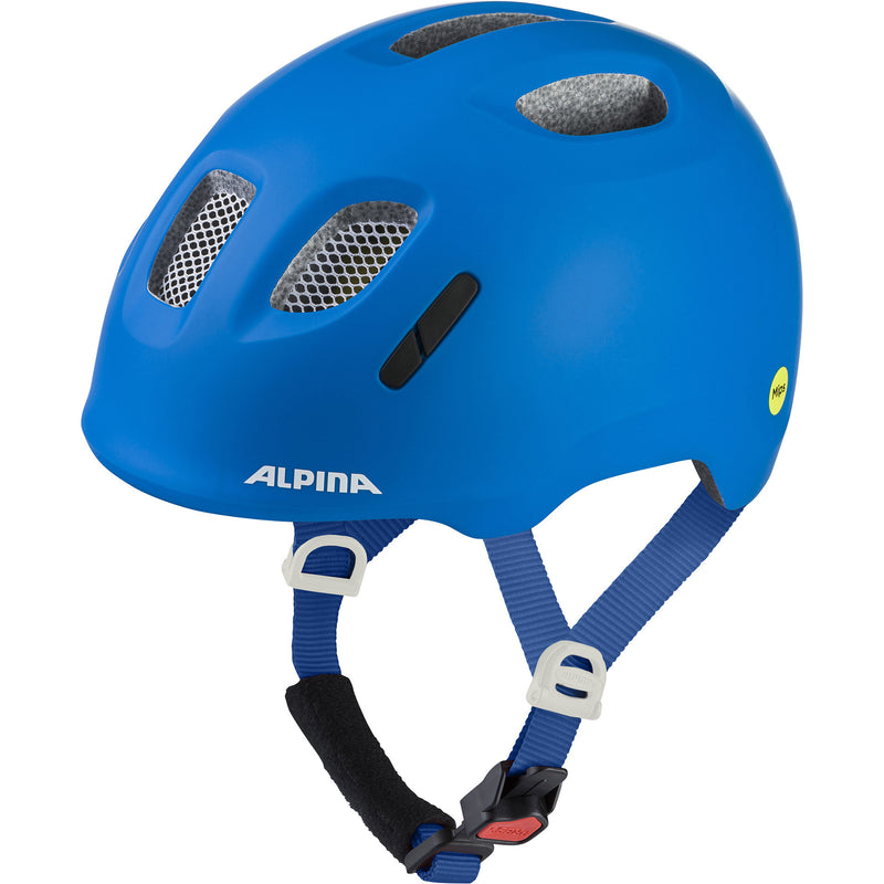 Load image into Gallery viewer, Olympic sportswear alpina sports kinderhelm ximo 2 mips 49-54 mat blauw
