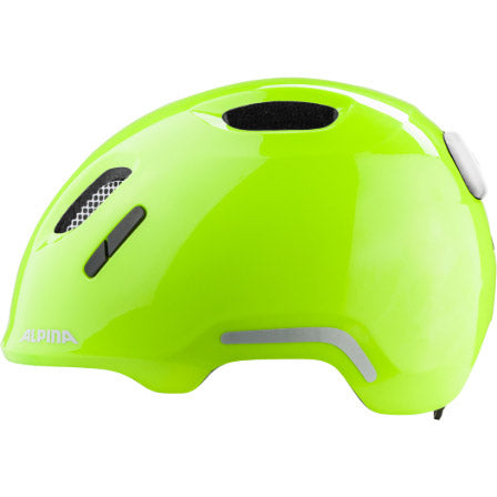 Load image into Gallery viewer, Olympic sportswear alpina sports kinderhelm ximo 2 flash be visible 49-54 glans
