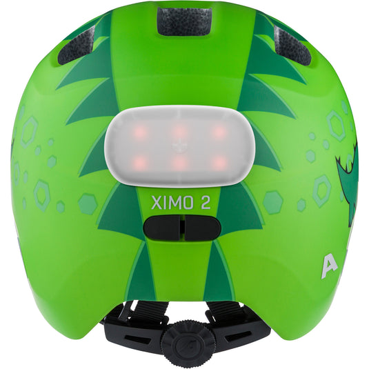 Olympic sportswear alpina sports kinderhelm ximo 2 flash green dino 49-54 mat