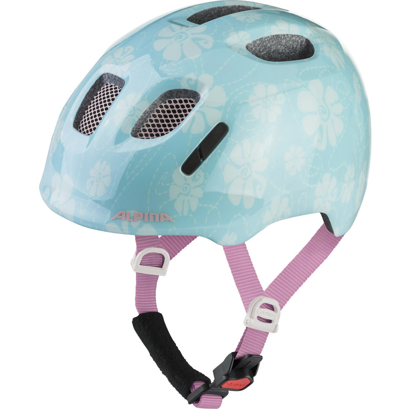 Load image into Gallery viewer, Olympic sportswear alpina sports kinderhelm ximo 2 aqua rose flower 45-49 glans
