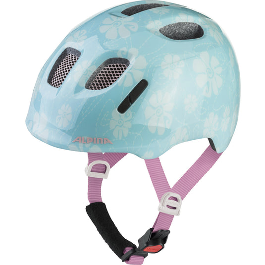 Alpina ximo 2 aqua rose flower gloss - kid's helmet