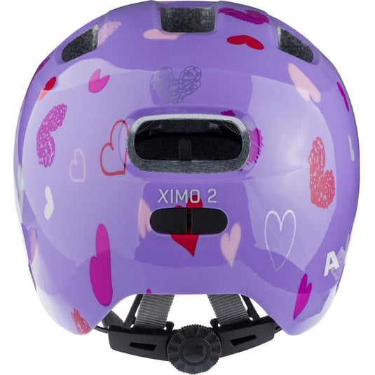 Olympic sportswear alpina sports kinderhelm ximo 2 purple hearts 45-49 glans