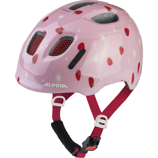 Alpina ximo 2 strawberry gloss - kid's helmet
