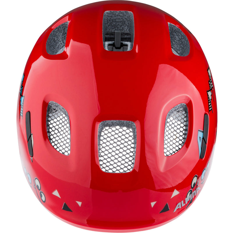 Load image into Gallery viewer, Olympic sportswear alpina sports kinderhelm ximo 2 red smile 45-49 glans
