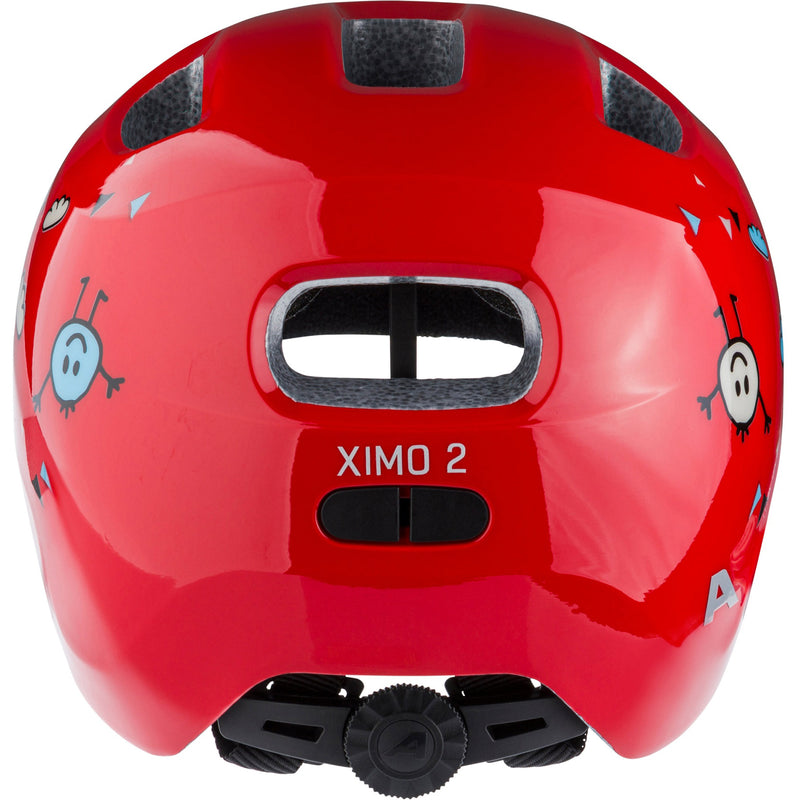 Load image into Gallery viewer, Olympic sportswear alpina sports kinderhelm ximo 2 red smile 49-54 glans
