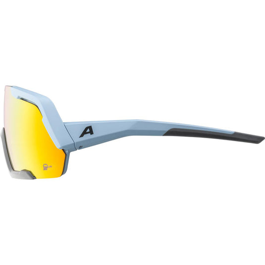 Olympic sportswear alpina sports sportbril rocket q-lite mat lichtblauw