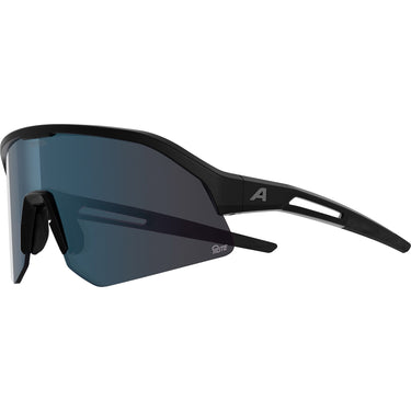 Olympic sportswear alpina sports sportbril sonic hr m q-lite blauwe lens mat zwart