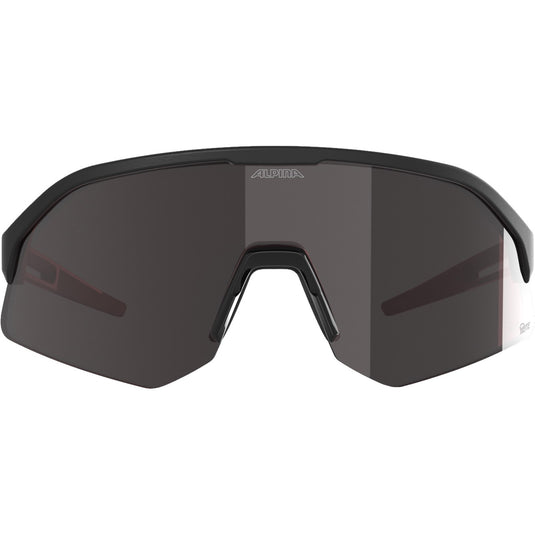 Alpina sports sportbril sonic hr m q-lite spiegel mat zwart