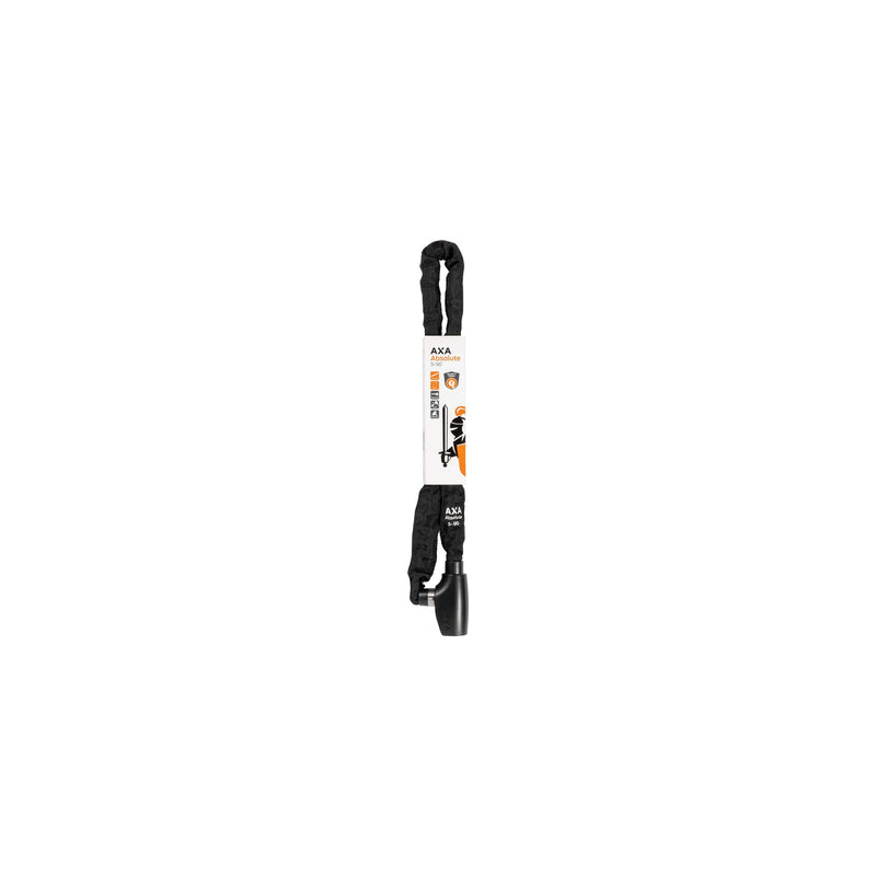 Afbeelding laden in galerijviewer, Axa kettingslot absolute 5-90cm zwart
