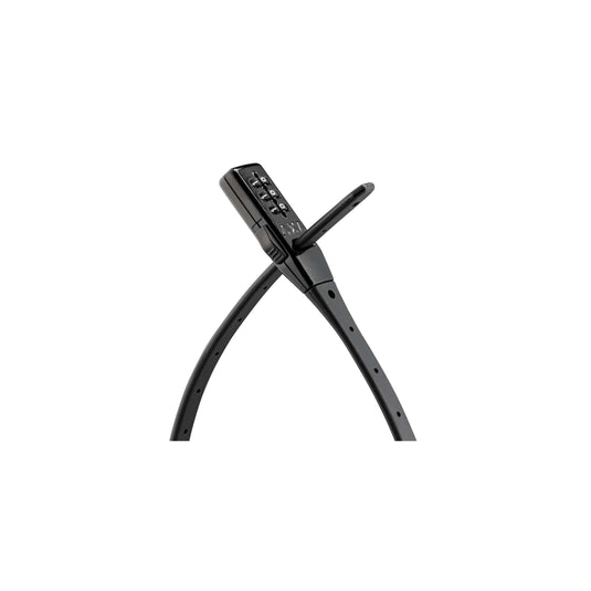 Axa kabelslot code zipper zwart