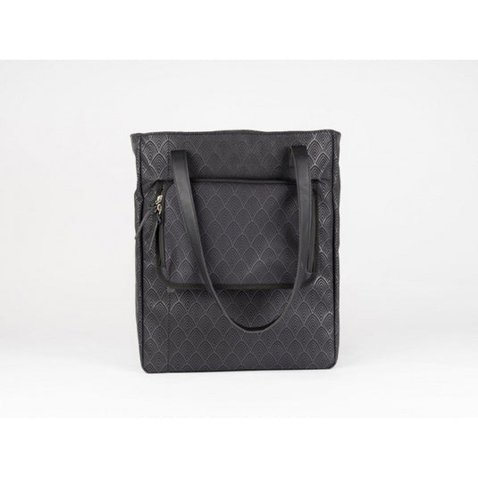 Olympic sportswear atranvelo enkele tas bella 13 tote avs bladpatroon zwart