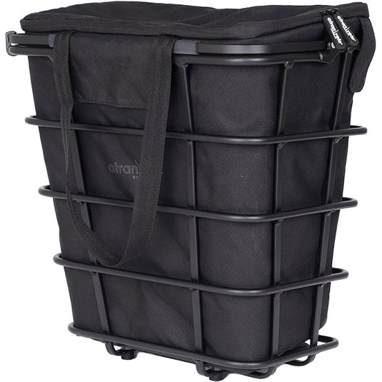 Atranvelo korbtasche add 25 basket bag add 25 black