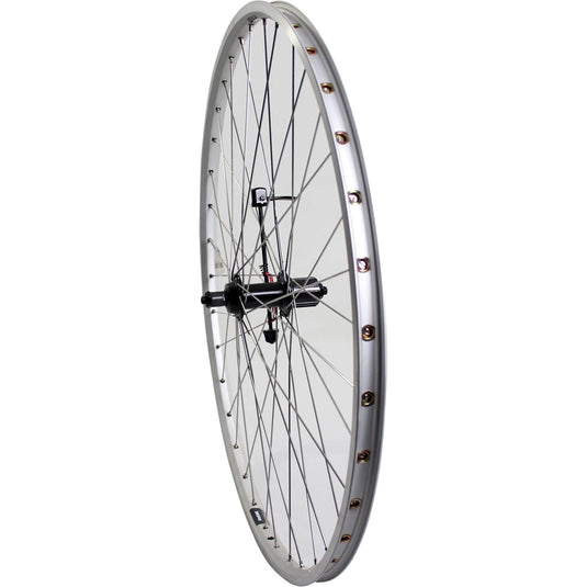 Roland Achterwiel 28 uitval cass 7v ZAC19 zilver RVS spk