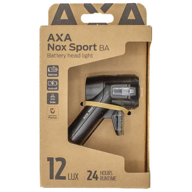 ギャラリービューアに画像をロードする, Axa koplamp nox sport batterij automaat 12 lux

