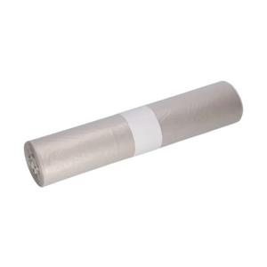 Afvalzak transparant 25x 65x 140cm t70 (100 stuks)