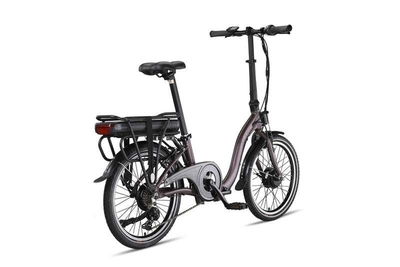 Load image into Gallery viewer, Altec Comfort E-bike Vouwfiets 20 inch 7-spd. 518Wh Terra Brown M129 40Nm -
