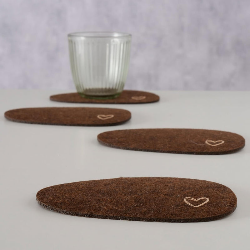 Load image into Gallery viewer, Boltze home onderzetterset orlano 4-delig 15x11cm
