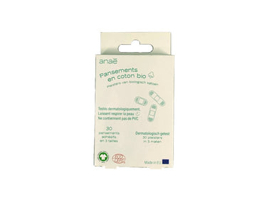 Anae pleisters - biologisch katoen - 30st