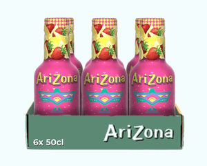 Arizona cowboy cocktail strawberry lemonade pet (6x 50cl)