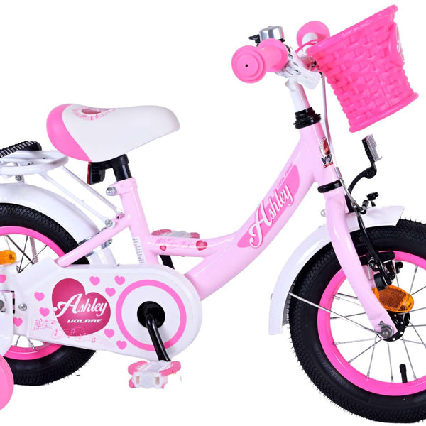 Volare Ashley Kinderfiets - Meisjes - 12 inch - Roze