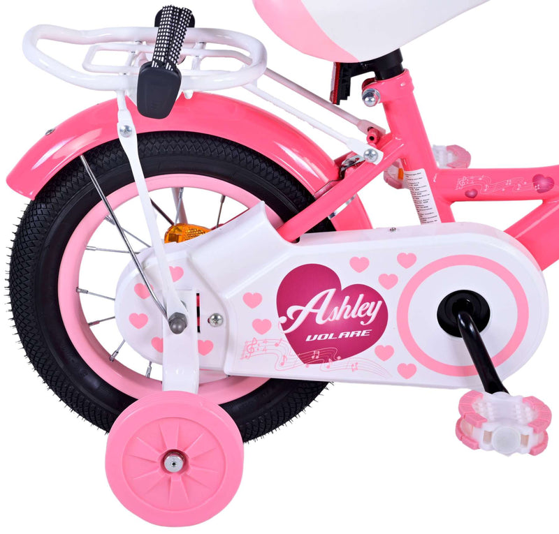 Load image into Gallery viewer, Volare Ashley Kinderfiets - Meisjes - 12 inch - Rood Roze
