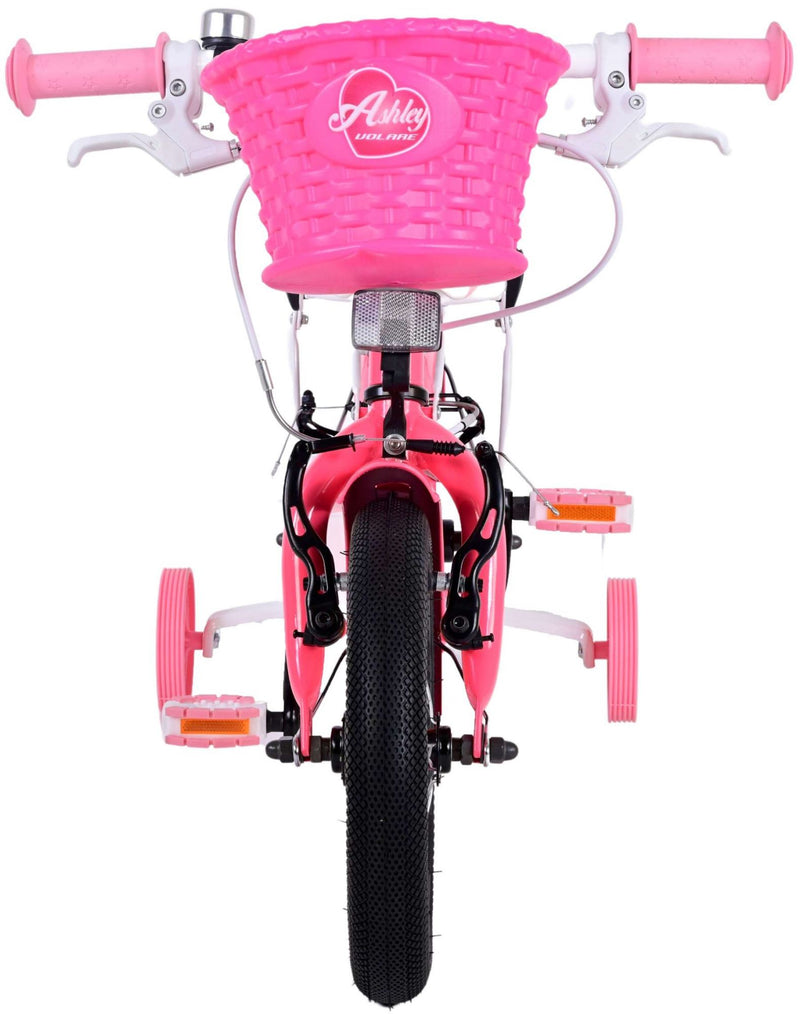 Load image into Gallery viewer, Volare Ashley Kinderfiets Meisjes 12 inch Roze Rood Twee handremmen
