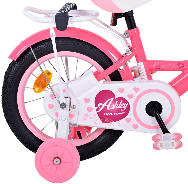 Load image into Gallery viewer, Volare Ashley Kinderfiets - Meisjes - 14 inch - Roze Rood
