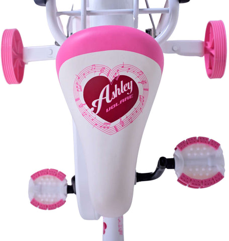 Volare Ashley Kinderfiets - Meisjes - 14 inch - Wit