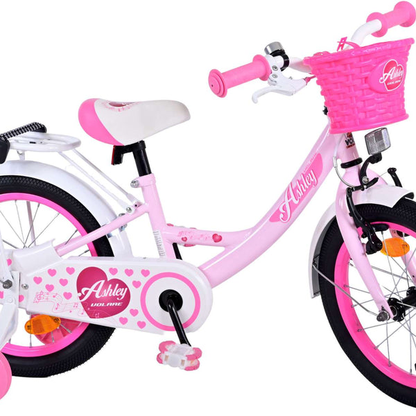 Volare Ashley Kinderfiets - Meisjes - 16 inch - Roze