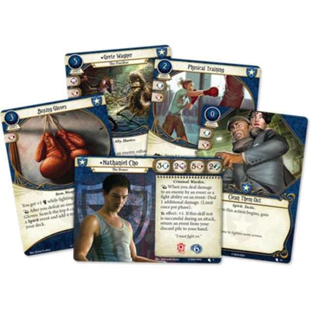 Load image into Gallery viewer, Asmodee Arkham Horror: Nathaniel Cho Investigator Starter
